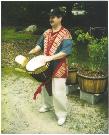 Image: Joe playing his djembe